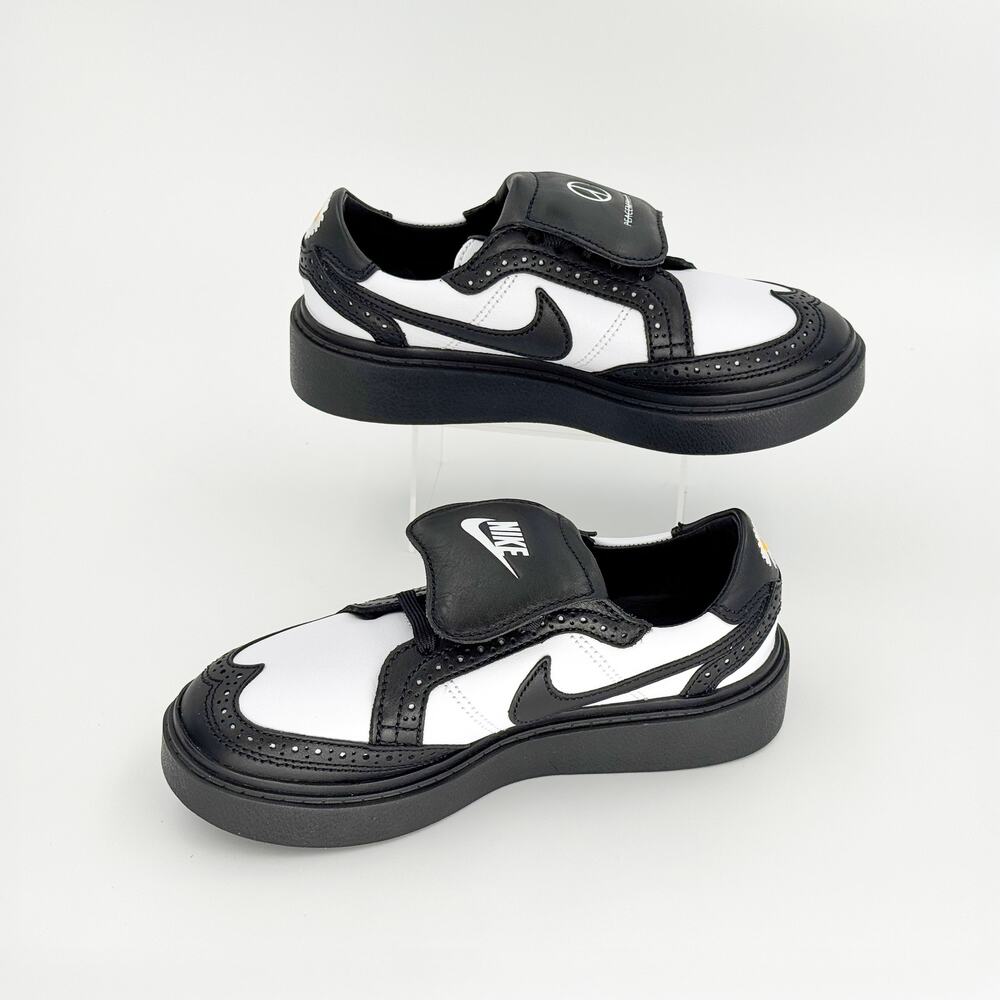 Nike x PEACEMINUSONE Kwondo 1 Panda G-Dragon Black White W6 M4.5 DH2482-101 - Picture 2 of 12